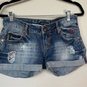 Denim shorts Armani Jeans, size M ( around 26)